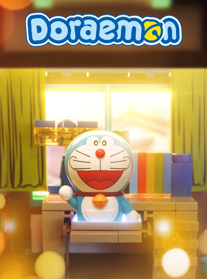 Bộ đồ chơi lắp ráp mô hình Doraemon Keeppley