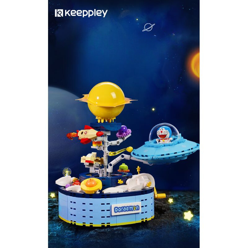 Bộ đồ chơi lắp ráp mô hình Doraemon Keeppley