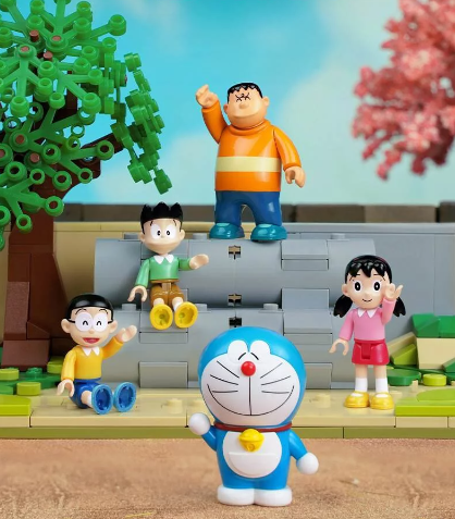 Bộ đồ chơi lắp ráp mô hình Doraemon Keeppley