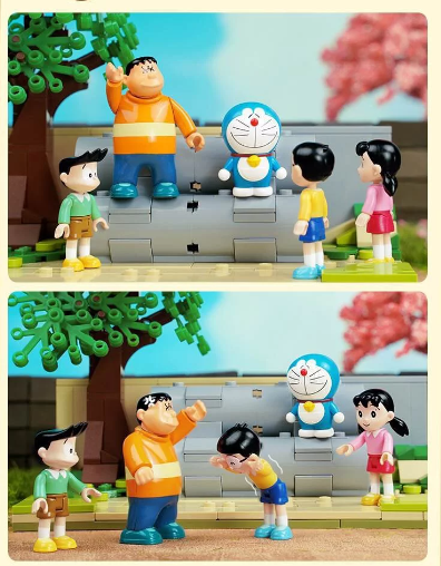 Bộ đồ chơi lắp ráp mô hình Doraemon Keeppley