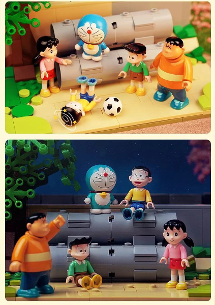 Bộ đồ chơi lắp ráp mô hình Doraemon Keeppley