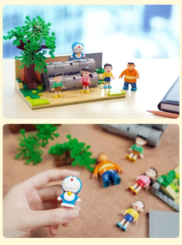 Bộ đồ chơi lắp ráp mô hình Doraemon Keeppley