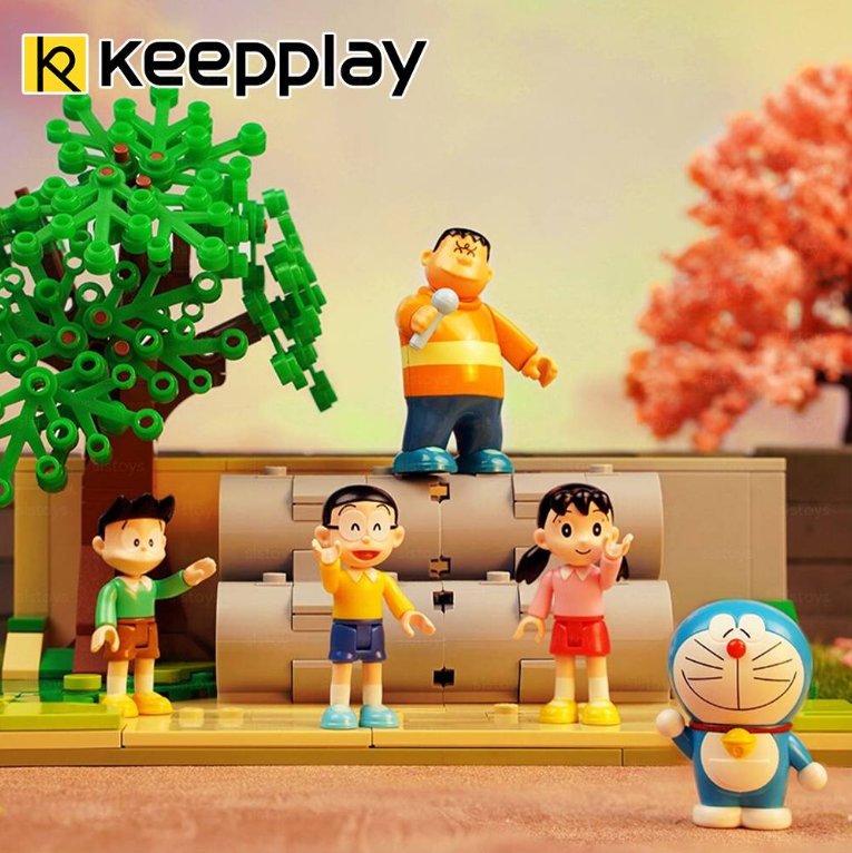 Bộ đồ chơi lắp ráp mô hình Doraemon Keeppley
