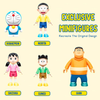 Bộ đồ chơi lắp ráp mô hình Doraemon Keeppley