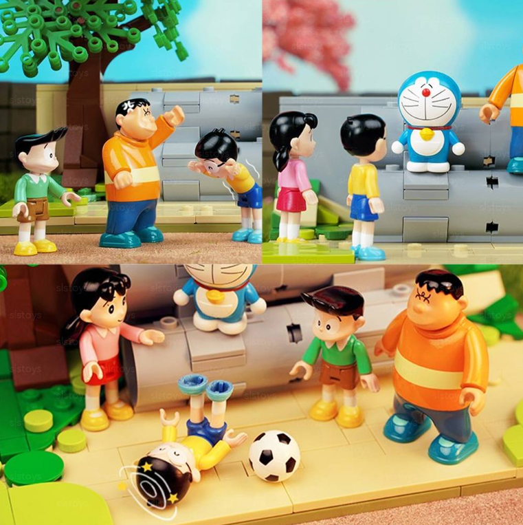 Bộ đồ chơi lắp ráp mô hình Doraemon Keeppley