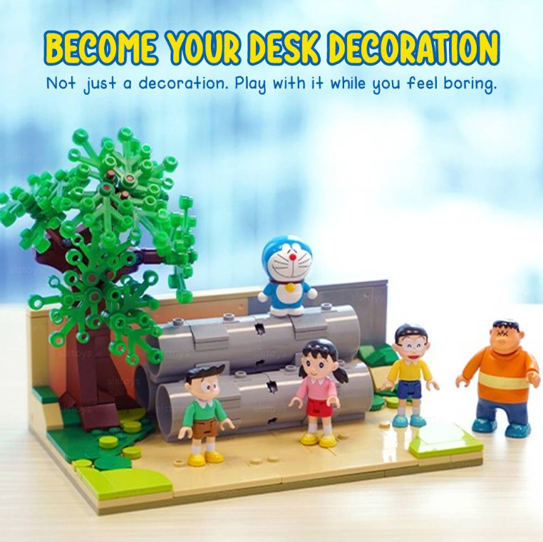 Bộ đồ chơi lắp ráp mô hình Doraemon Keeppley