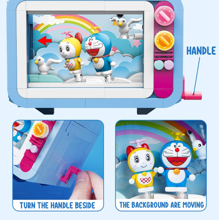 Bộ đồ chơi lắp ráp mô hình Doraemon Keeppley