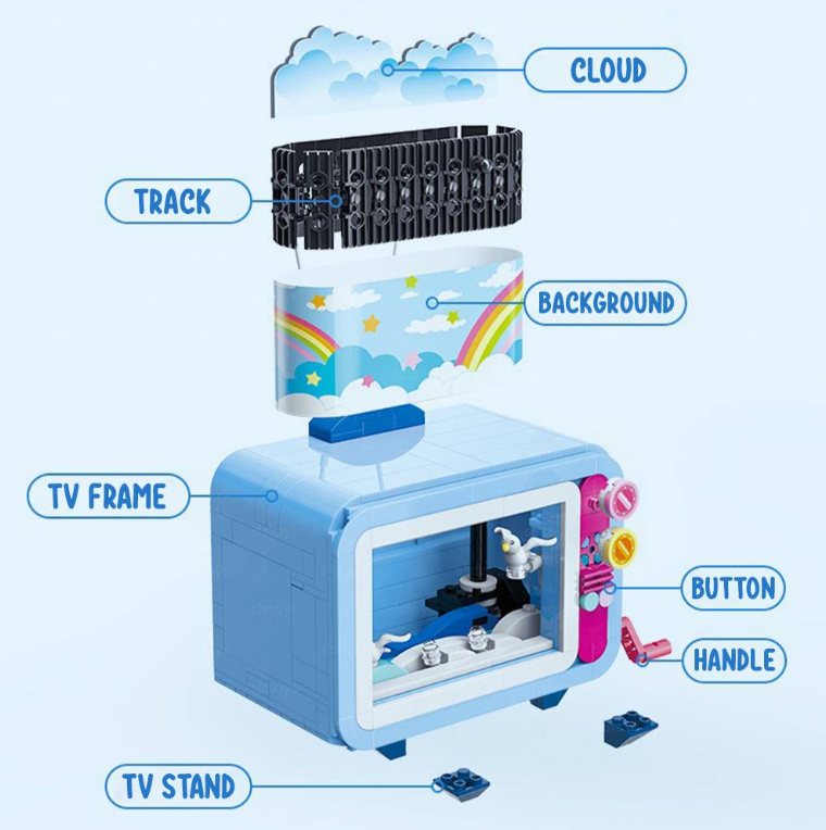 Bộ đồ chơi lắp ráp mô hình Doraemon Keeppley