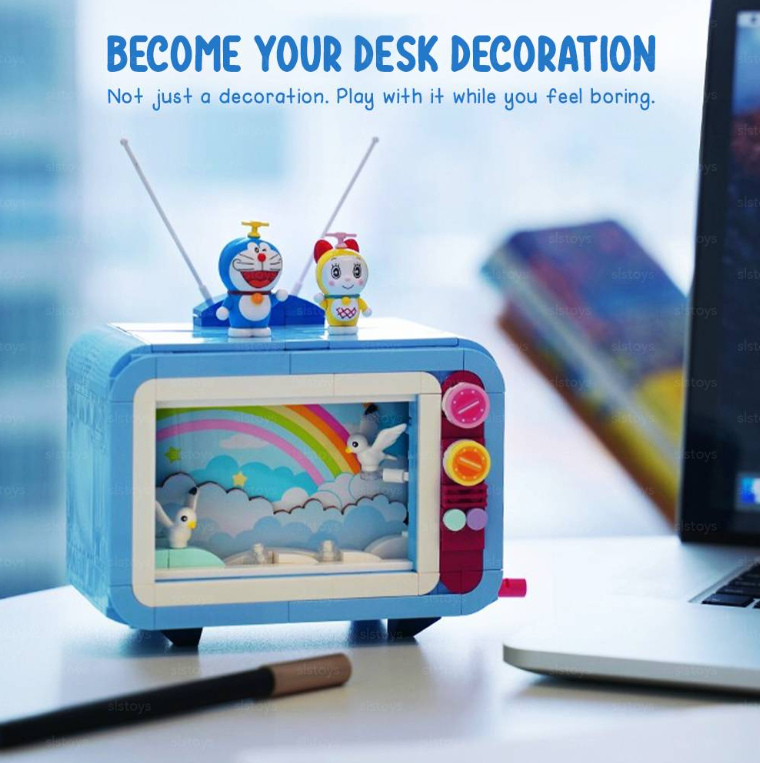 Bộ đồ chơi lắp ráp mô hình Doraemon Keeppley