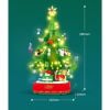 Bộ đồ chơi Lắp ráp Mô hình Cây Thông Giáng Sinh Sembo