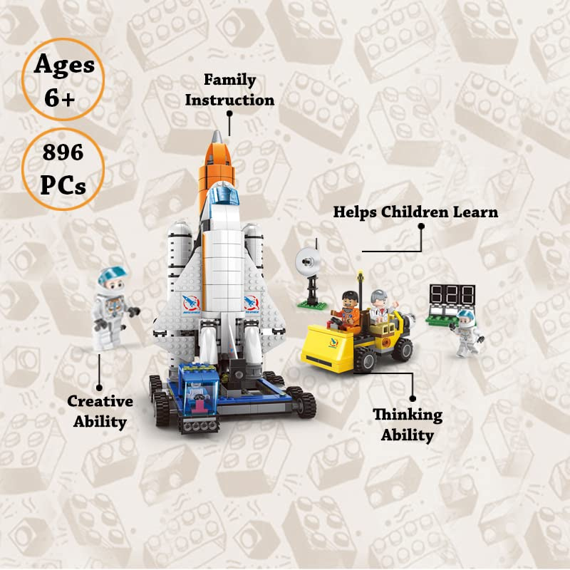 Bộ đồ chơi lắp ráp mô hình Tàu Vũ Trụ WANGE