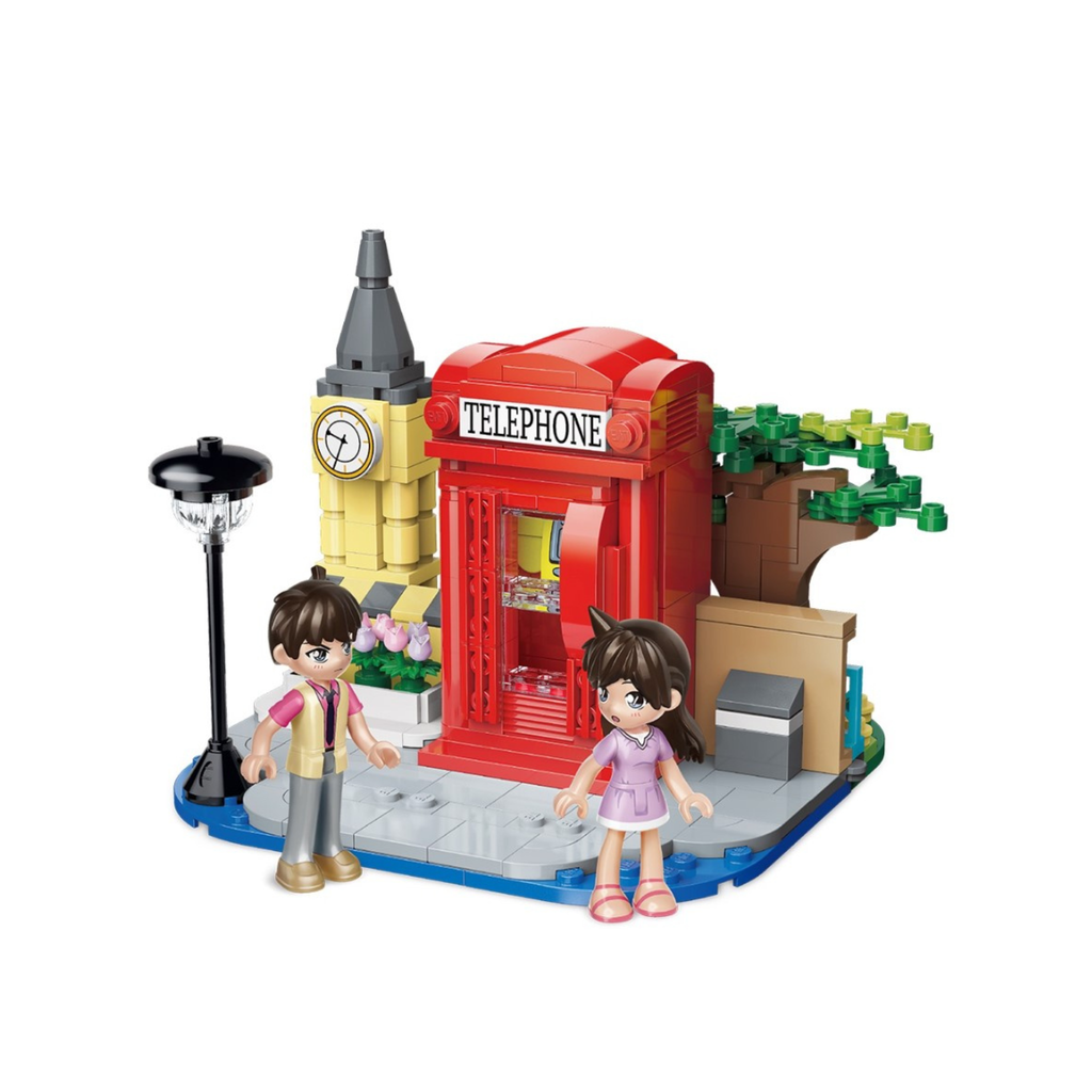 Bộ đồ chơi mô hình Conan lắp ráp Lego Keeppley