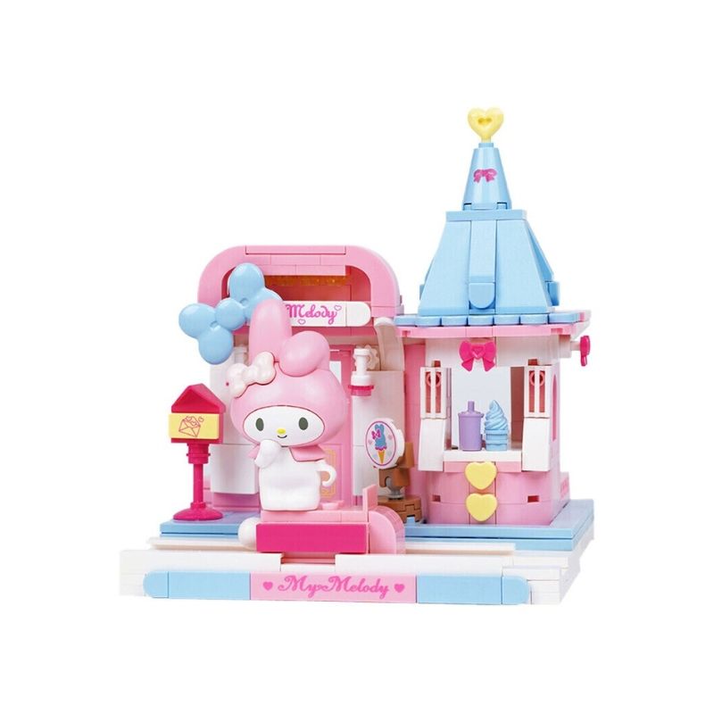  Bộ đồ chơi mô hình lắp ráp Tiệm Kem My Melody Keeppley 