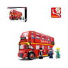 Bộ đồ chơi mô hình lắp ráp Xe Bus London Sluban