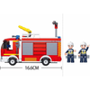  Bộ đồ chơi mô hình lắp ráp Xe cấp nước cứu hỏa Sluban 