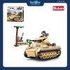 Bộ đồ chơi mô hình lắp ráp Xe tăng thiết giáp Panzer Tank Sluban