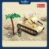 Bộ đồ chơi mô hình lắp ráp Xe tăng thiết giáp Panzer Tank Sluban