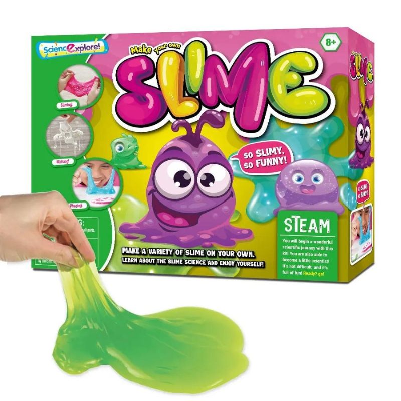 Bộ đồ chơi Slime Pha Lê Bóng Ma Huyền Bí Phát Sáng T3502