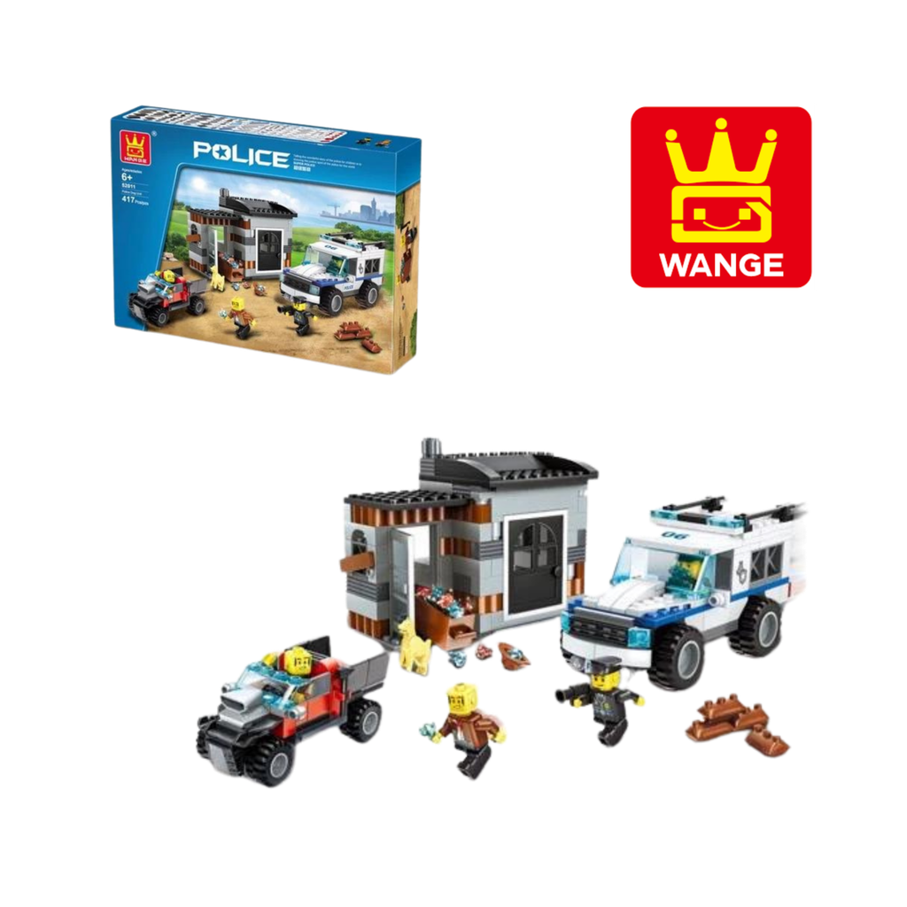 Bộ đồ chơi lắp ráp mô hình Cảnh Sát Wange