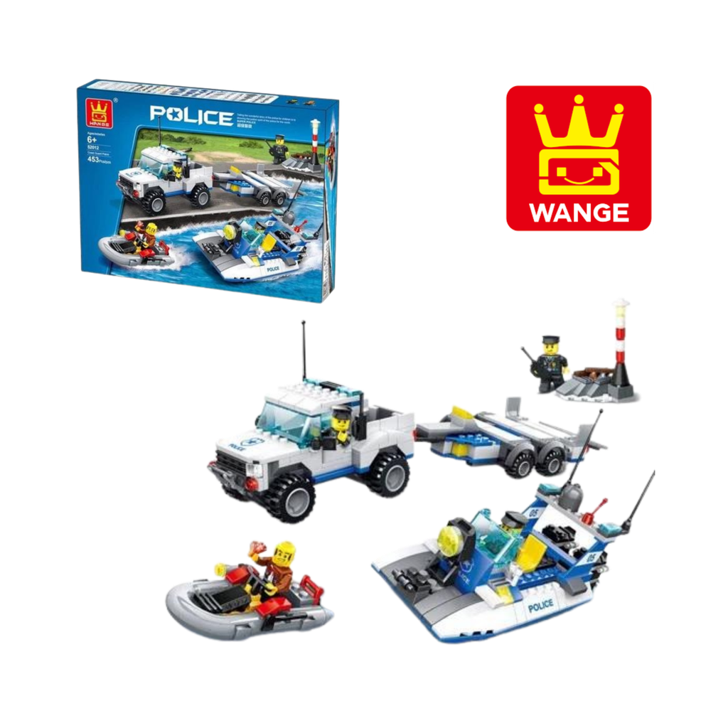 Bộ đồ chơi lắp ráp mô hình Cảnh Sát Wange