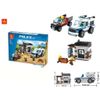 Bộ lắp ráp lego cảnh sát lắp ráp Wange