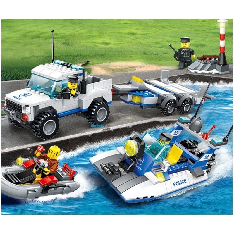 Hướng Dẫn Lắp Ráp LEGO Cảnh Sát Dễ Hiểu Cho Người Mới