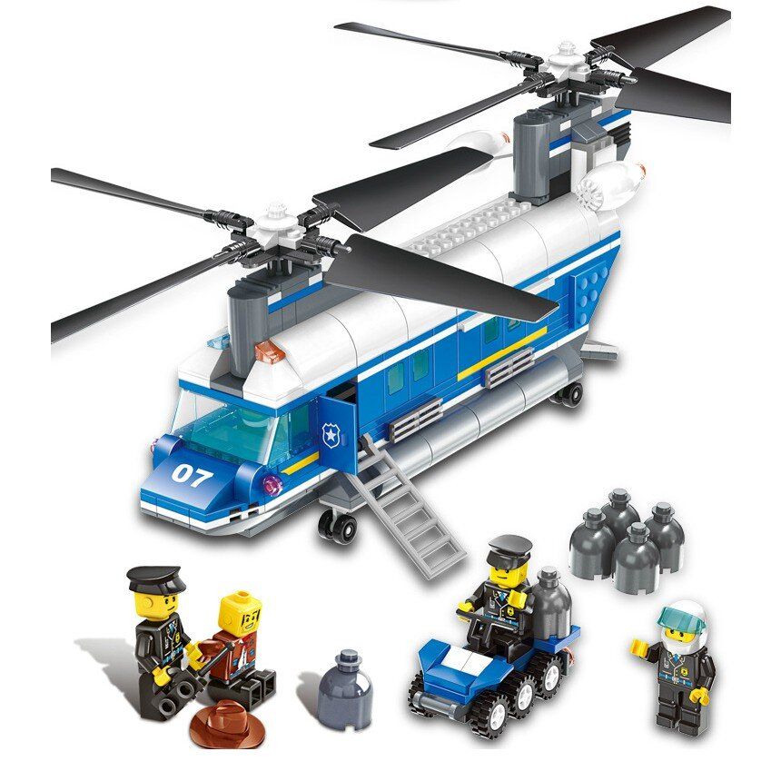 Bộ đồ chơi lắp ráp mô hình Cảnh Sát Wange