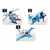  Bộ đồ chơi mô hình lắp ráp Máy bay phản lực chiến đấu 6in1 Sluban 