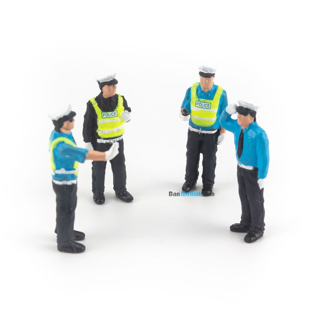  Bộ Mô hình Figure cảnh sát 1:64 