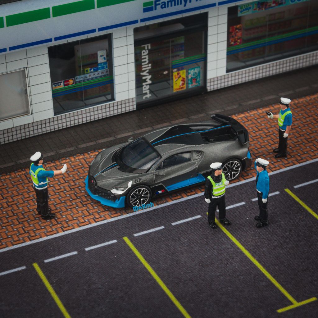  Bộ Mô hình Figure cảnh sát 1:64 