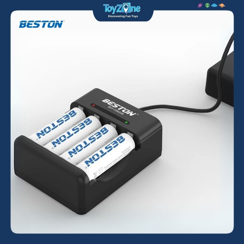 Bộ sạc pin 4 khe BST-C8022B BESTON