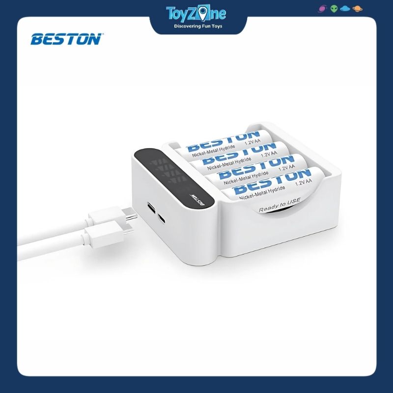 Bộ sạc pin 4 khe BST-C9023L BESTON