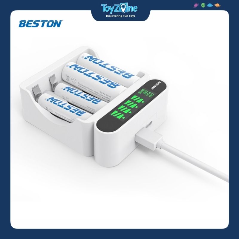 Bộ sạc pin 4 khe BST-C9023L BESTON