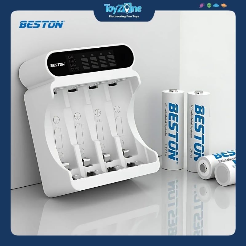 Bộ sạc pin 4 khe BST-C9023L BESTON