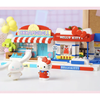 Bộ xếp hình đồ chơi Hello Kitty cửa hàng thời trang Keeppley