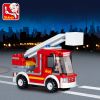 Bộ đồ chơi lắp ráp mô hình Xe Cứu Hoả Sluban