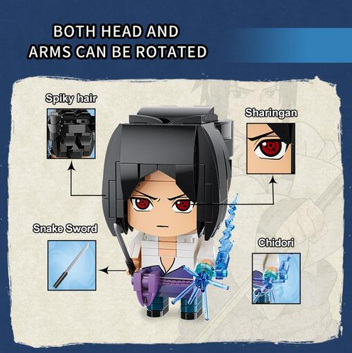 Bộ đồ chơi lắp ráp mô hình Naruto Keeppley