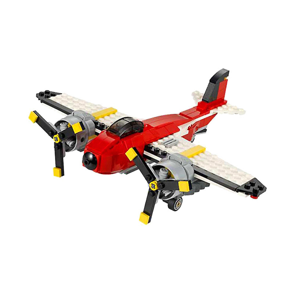 Bộ đồ chơi lắp ráp mô hình Máy Bay Chiến Đấu, Thuyền 3in1 DECOOL