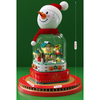 Bộ đồ chơi lắp ráp mô hình Hộp Nhạc Giáng Sinh Người Tuyết SEMBO