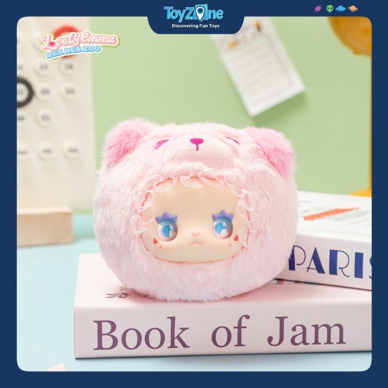 Mô hình Blind box Móc khoá Gấu bông Lovely Emma Rua Rua Zoo Vinyl Face MJ STUDIO