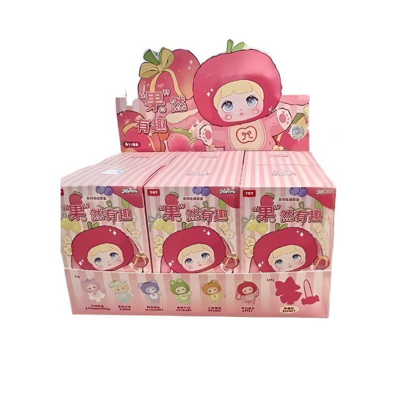 Mô hình đồ chơi Blind box Móc khóa Gấu bông Nommi V3 Fruit Series ( Nommi Trái Cây ) HITOY