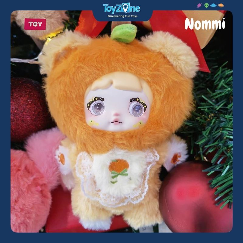 Mô hình đồ chơi Blind box Móc khóa Gấu bông Nommi V3 Fruit Series ( Nommi Trái Cây ) HITOY