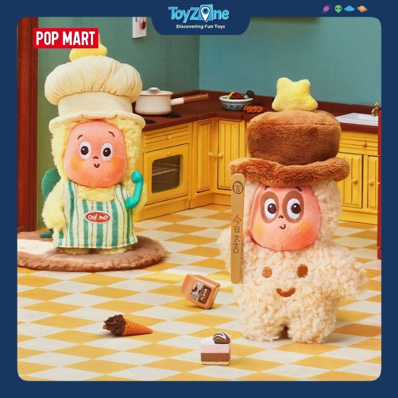 Mô hình Blind box Móc khóa Gấu bông Twinkle Twinkle V2 Be A Little Star ( Ngôi Sao Nhỏ ) POP MART