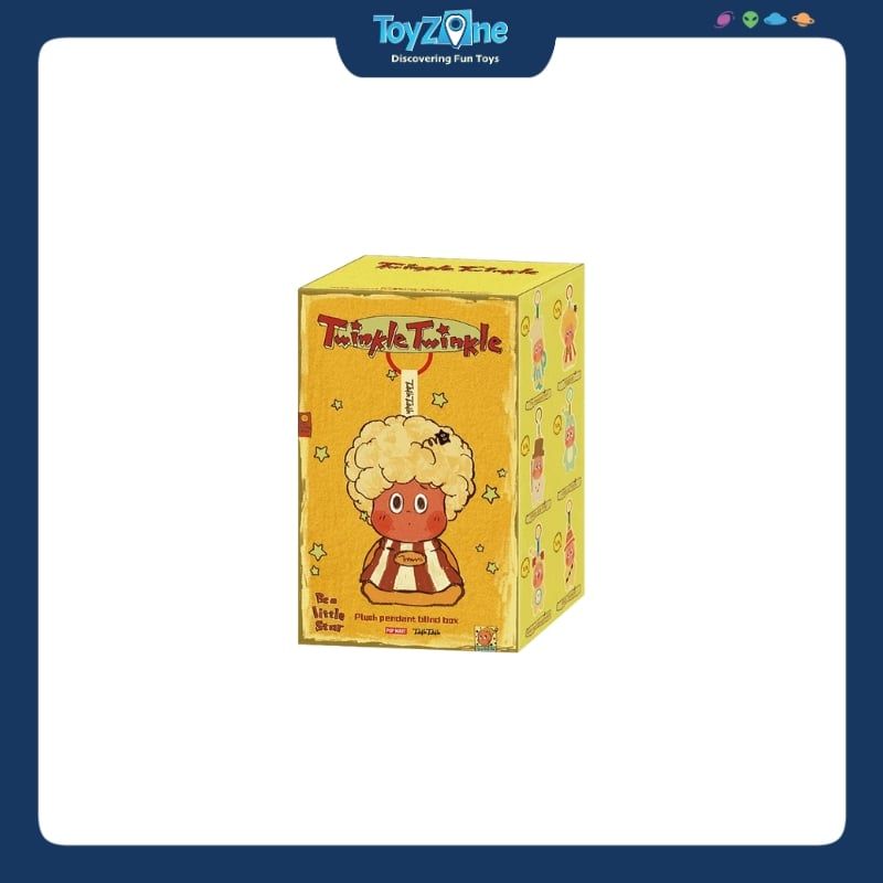 Mô hình Blind box Móc khóa Gấu bông Twinkle Twinkle V2 Be A Little Star ( Ngôi Sao Nhỏ ) POP MART