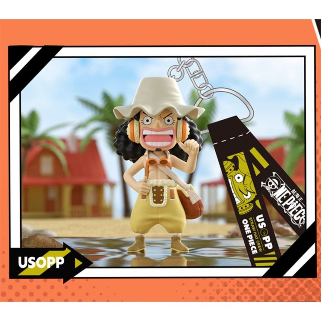 Mô hình đồ chơi Blind box One Piece Straw Hat Crew Pendant (Móc Khóa One Piece) LANGBOWANG
