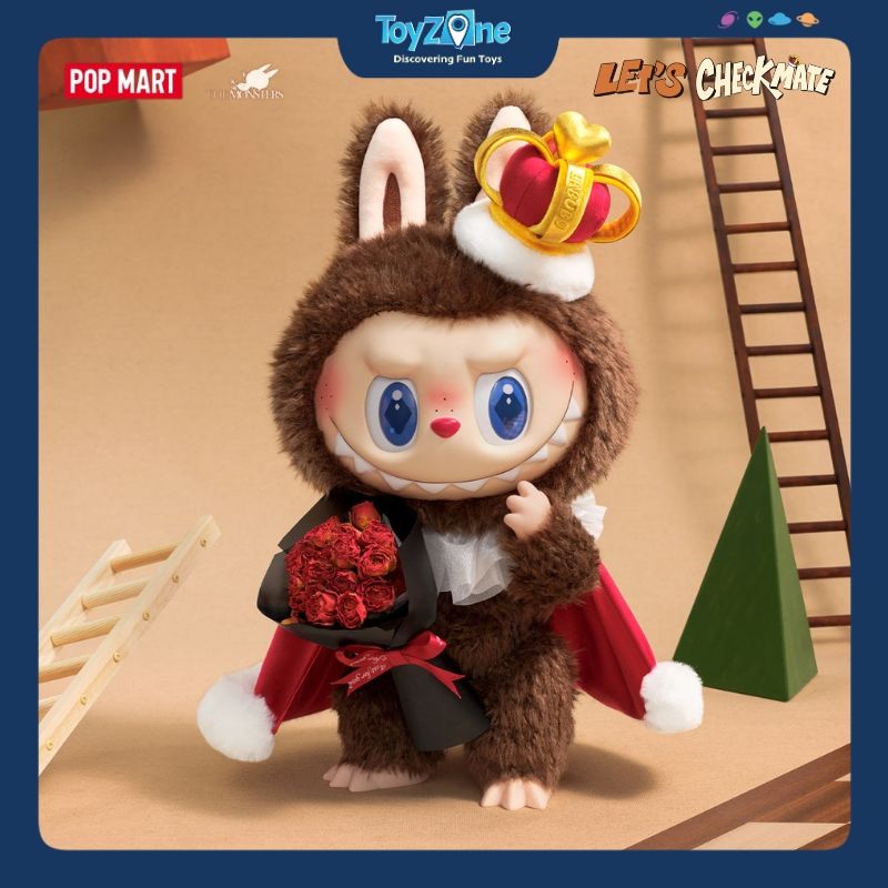 Mô hình Gấu bông Labubu The Monsters Let's Checkmate Series-Vinyl Plush Doll POP MART