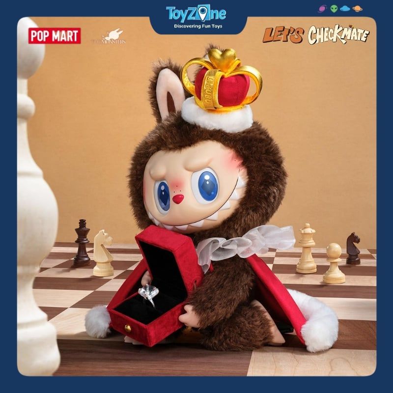 Mô hình Gấu bông Labubu The Monsters Let's Checkmate Series-Vinyl Plush Doll POP MART