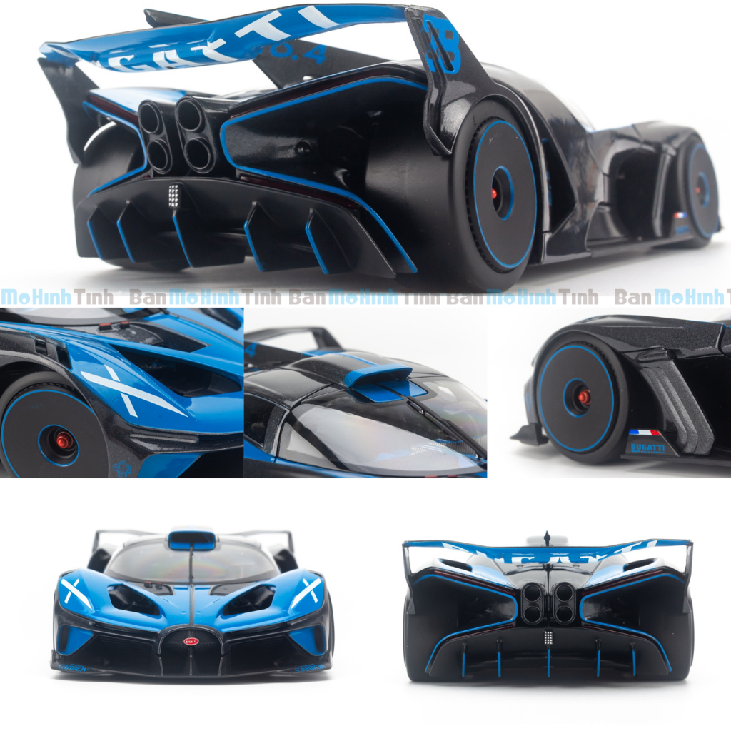 Mô hình xe Bugatti Bolide W164 year 2020 carbon 118 Bburago 8130  Cửa  Hàng Mô Hình Autono1vn