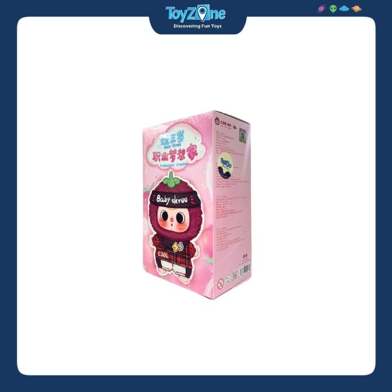 Mô hình Blind box Móc khóa Gấu bông Baby Three Professional Dreamer Series ( Giấc Mơ Nghề Nghiệp ) CUREPLANETA