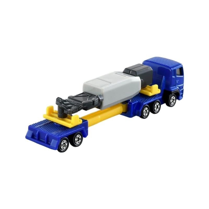  Mô hình xe đầu kéo rơ moóc Mitsubishi Fuso Super Great Pole Trailer No.140 Tomica Long 